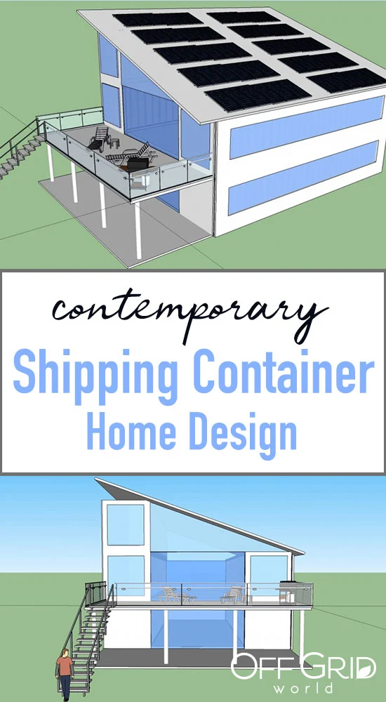 Shipping container home design