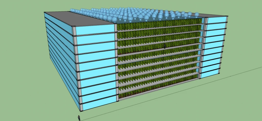 Vertical farm concept - Off Grid World