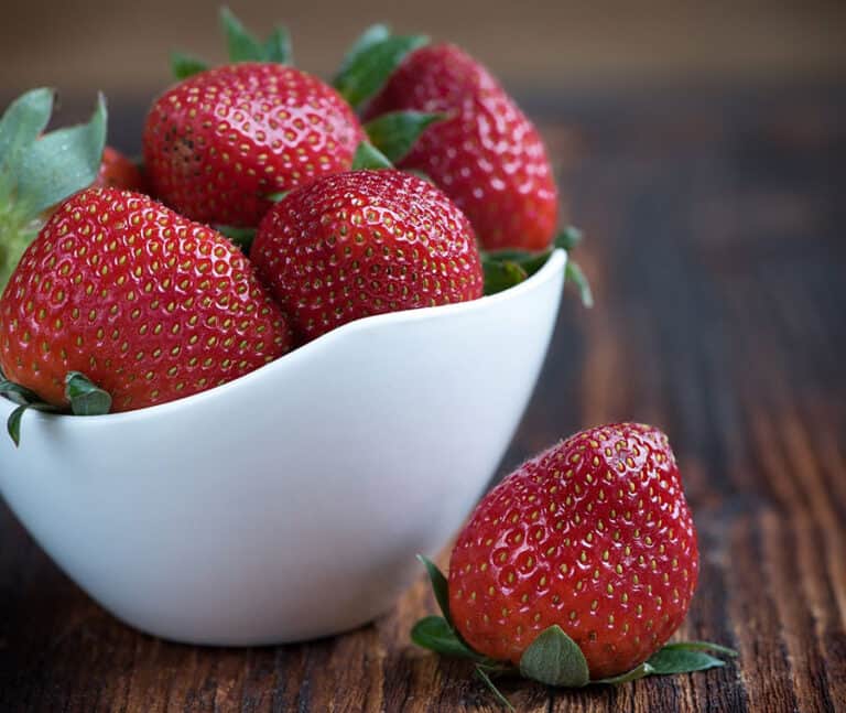 Fresh strawberries