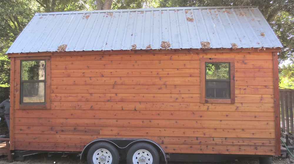 16 Year Old Builds Tiny Home to Guarantee Mortgage-Free Future