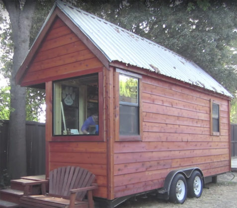 16 Year Old Builds Tiny Home to Guarantee Mortgage-Free Future - Off ...