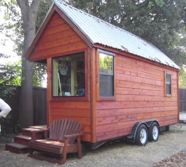 How To Build a 400sqft Solar Powered Off Grid Cabin for $2k-Mortgage ...