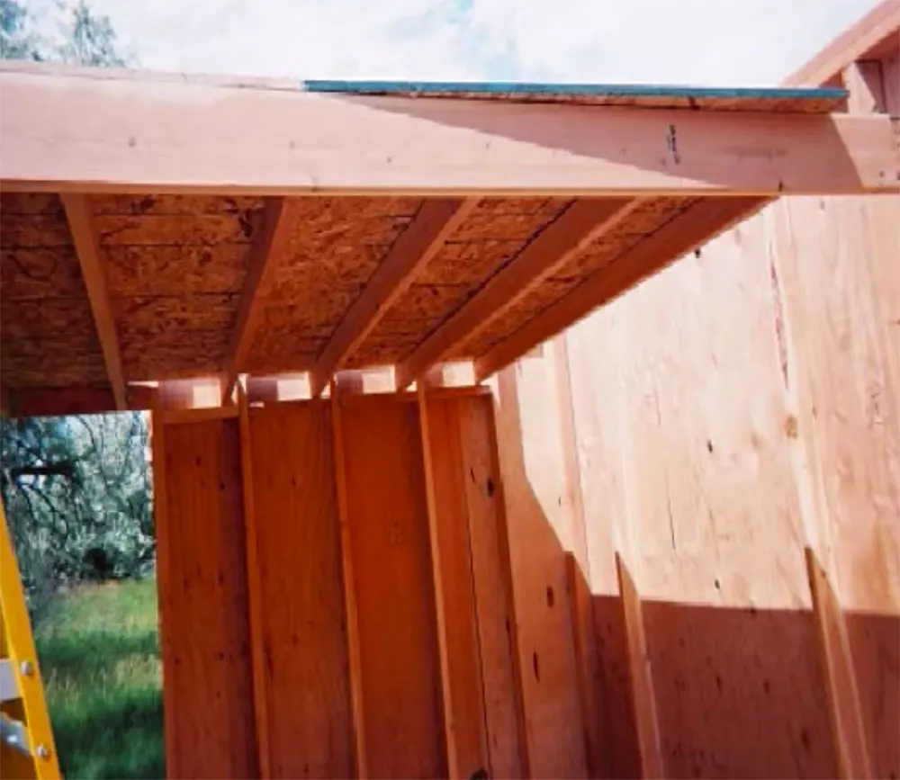DIY cabin construction