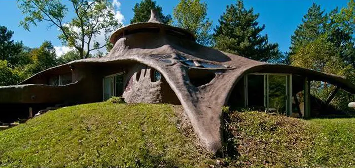 Ensculptic House Mushroom House