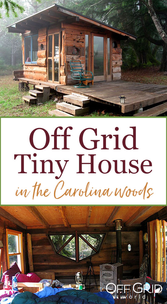 Off Grid Tiny House Deep In The Carolina Woods Built For 1000 Off