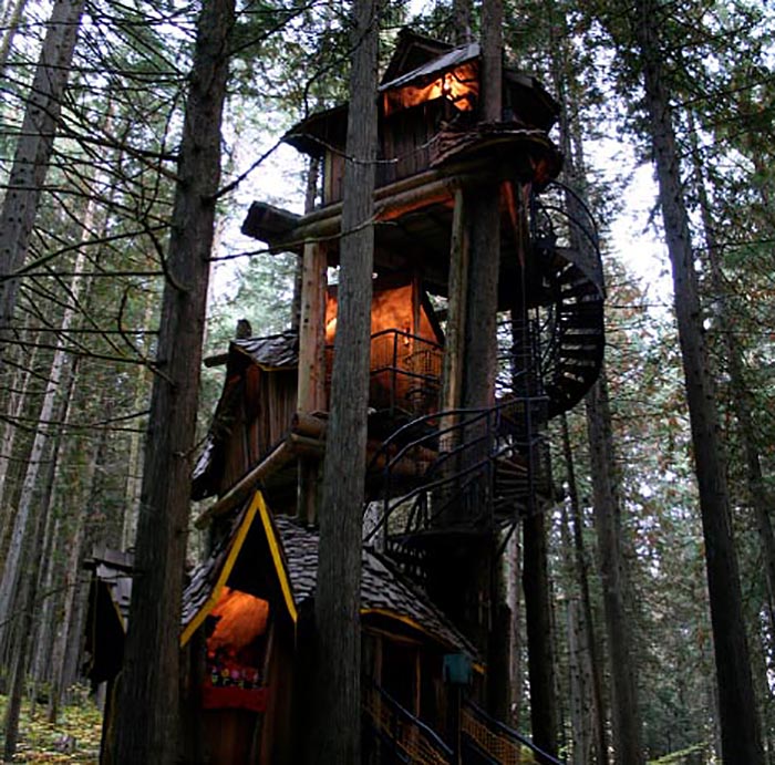 Fantasy Forest Treehouse