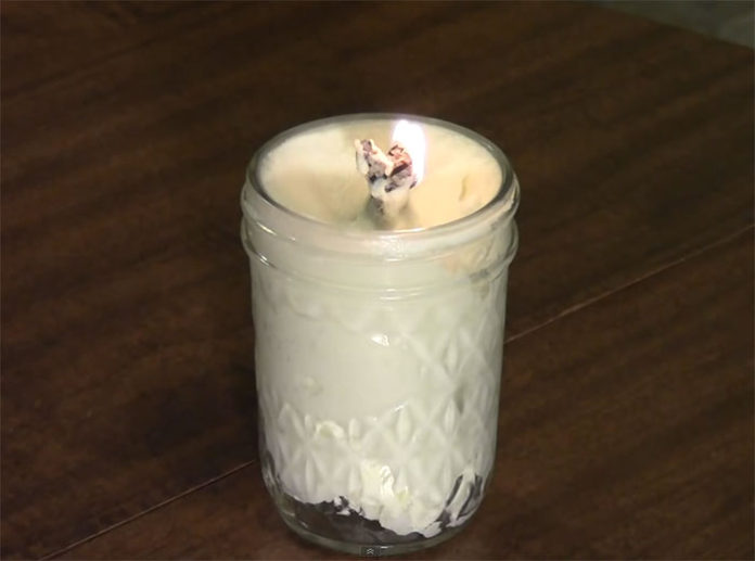 How to Make a LongLasting Emergency Candle With Crisco Off Grid World