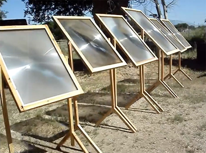 Build a Fresnel Lens Solar Cooker for Free - Off Grid World