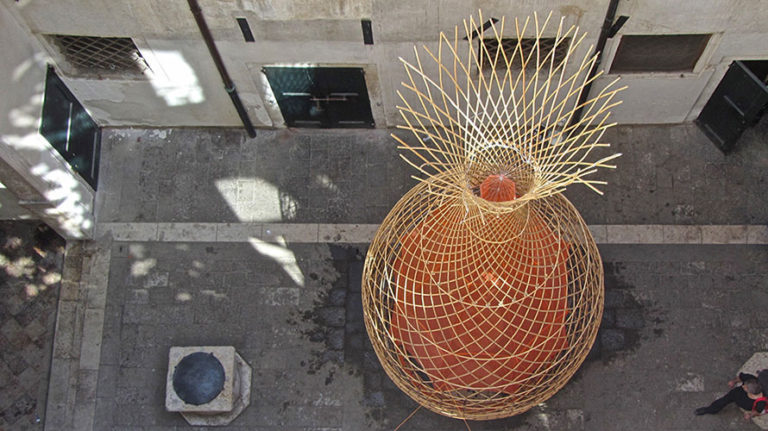 Crazy Looking Bamboo Tower Creates 25 Gallons of Drinking Water Per Day From Thin Air!