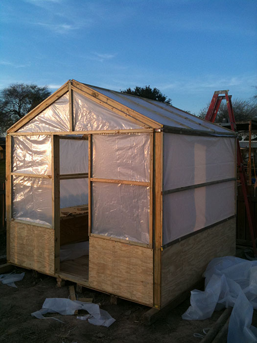 Cheap DIY greenhouse