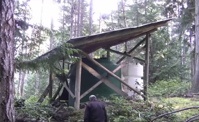 View of Off Grid Rainwater System Collects, Stores, and Purifies Water - Off ...