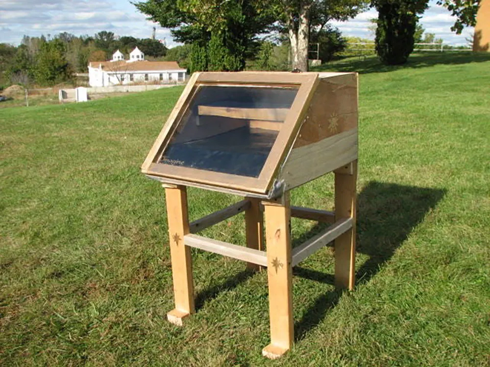 DIY solar food dehydrator