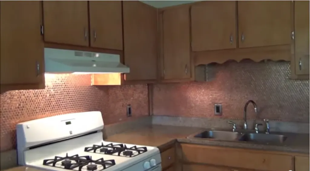 Penny Backsplash