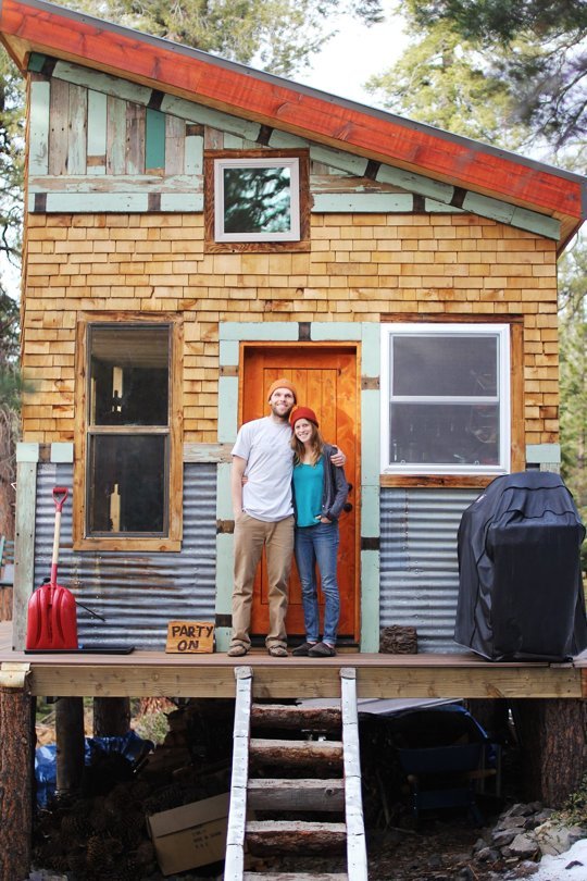 Off grid cabin in Tahoe