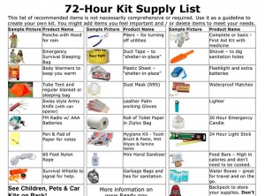 9 Free Emergency &amp; Preparedness Printable Lists and Resources - Off ...