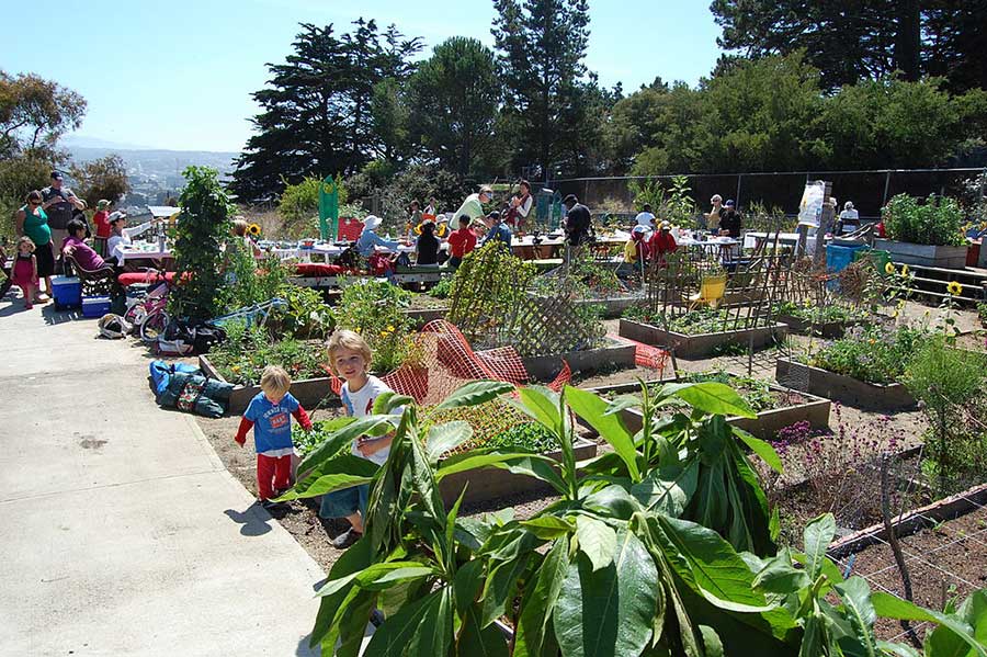 San Francisco community garden