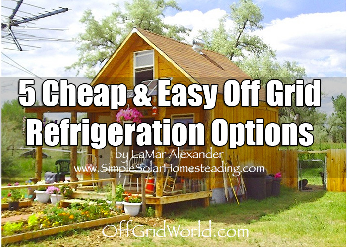 off grid refrigerator diy