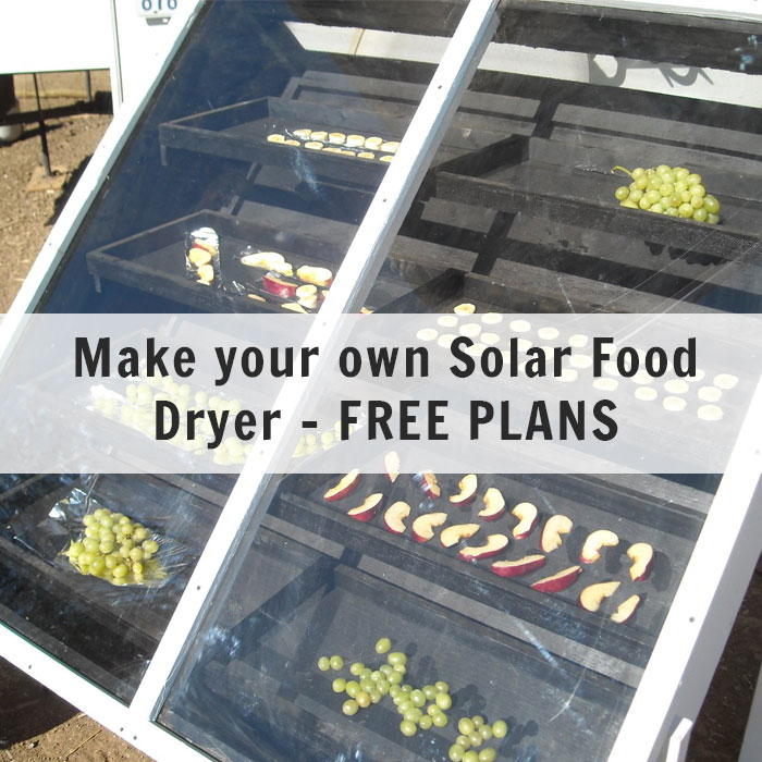 How To Make a Solar Powered Food Dehydrator – FREE PLANS