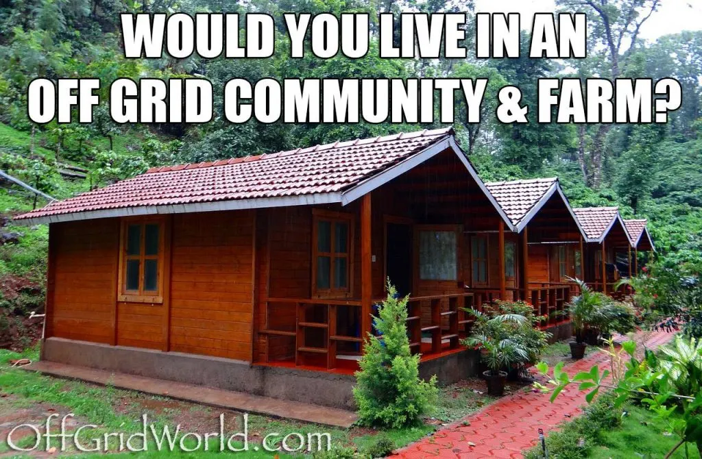 off grid community and farm