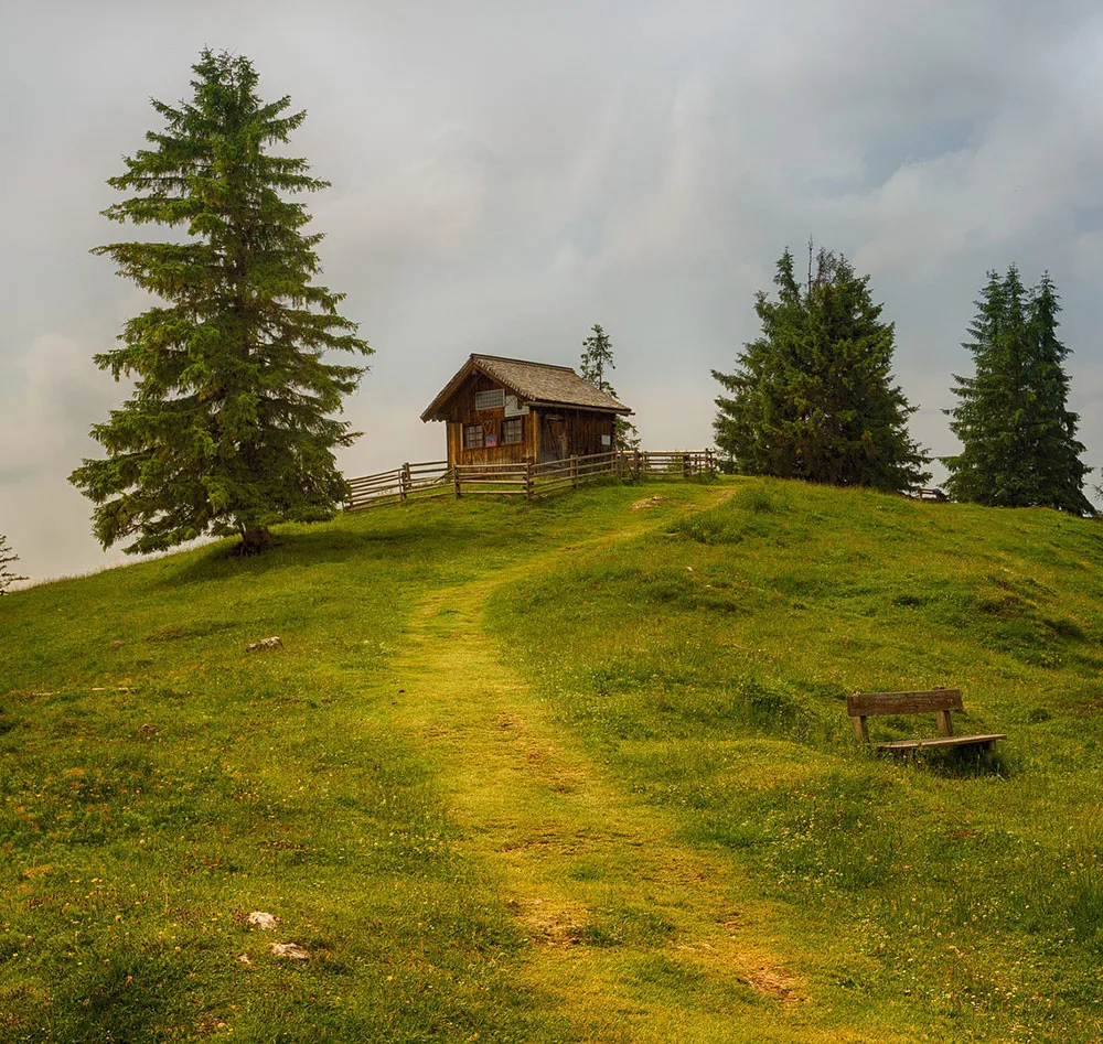 How to build a cabin without a permit