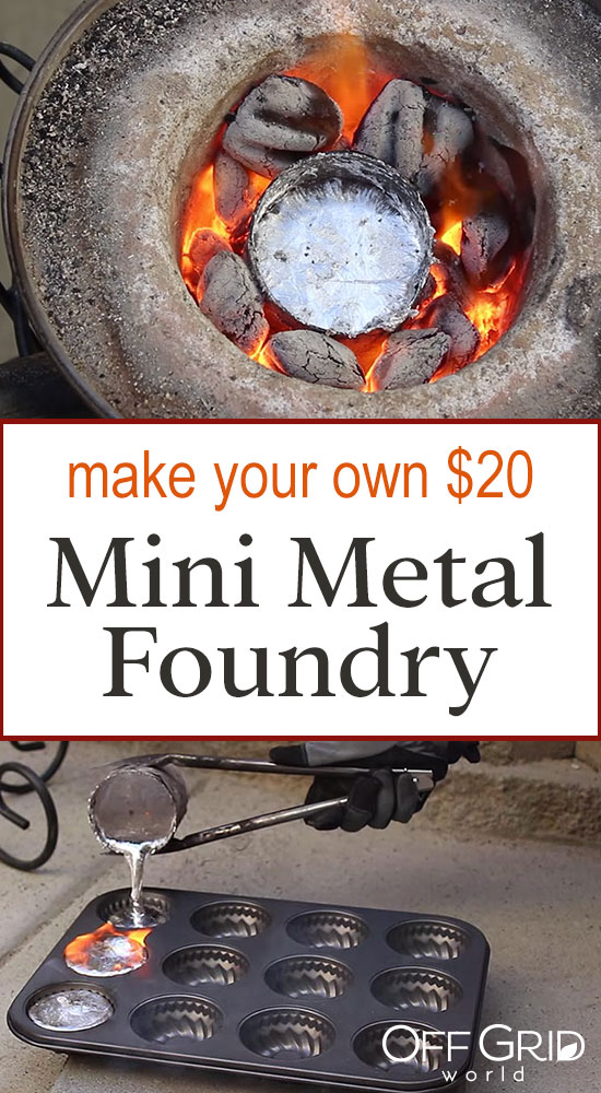 Mini metal foundry