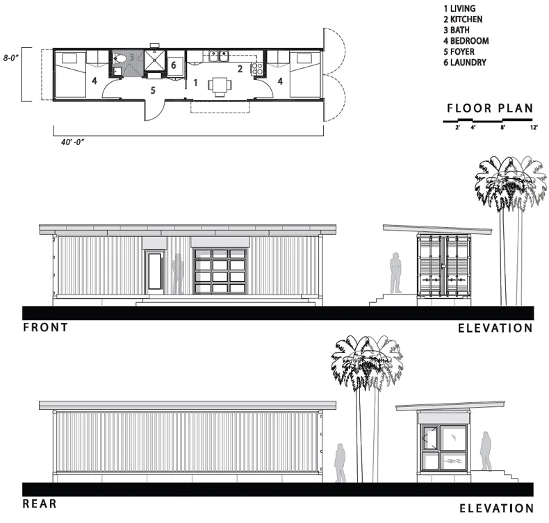 Shipping container home floor plans