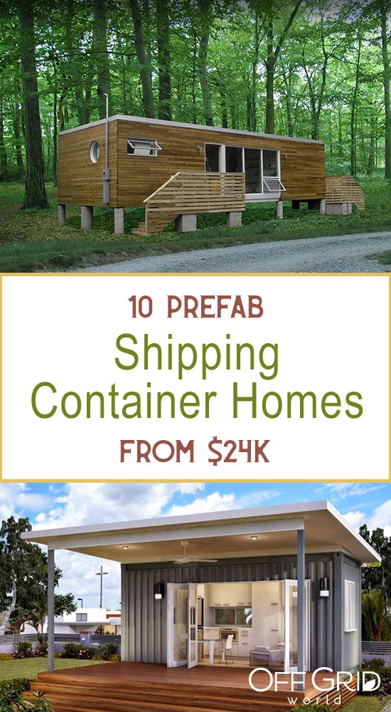 prefab shipping container homes