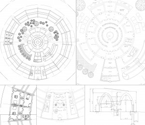 Picture of The Ecofit-20'x20' Simple, open floor plan, passive solar living-off ...
