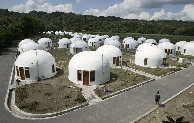 Typhoon Proof Dome Homes For Less than $7000