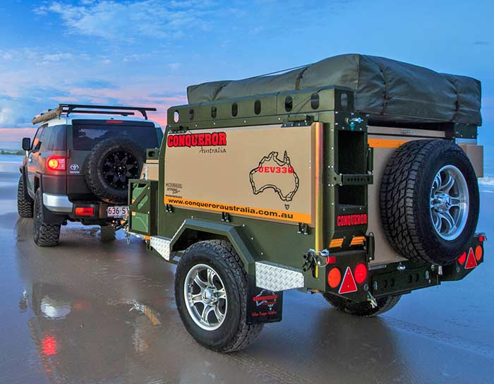 Conqueror Makes the Ultimate Off Grid Self-Sufficient Camper for Outdoor Adventures