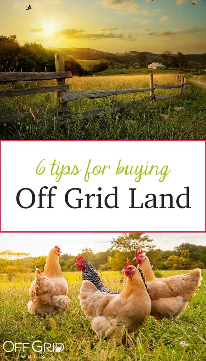 Tips for buying off grid land