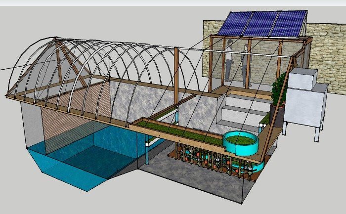 Ultimate Underground Greenhouse Built From Converted Pool - Off Grid World