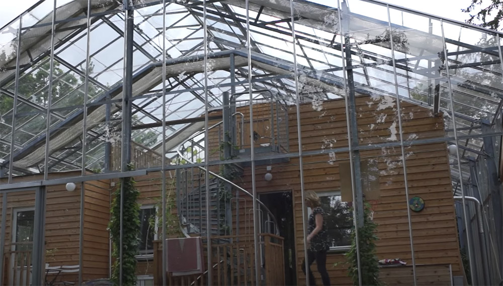 Couple Builds Greenhouse Around Home to Grow Food and Keep Warm Off