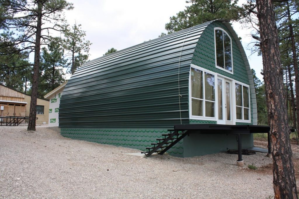 prefab metal cabins