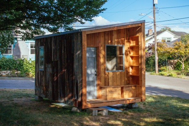Seattle Teens Help Build Tiny Homes For The Homeless