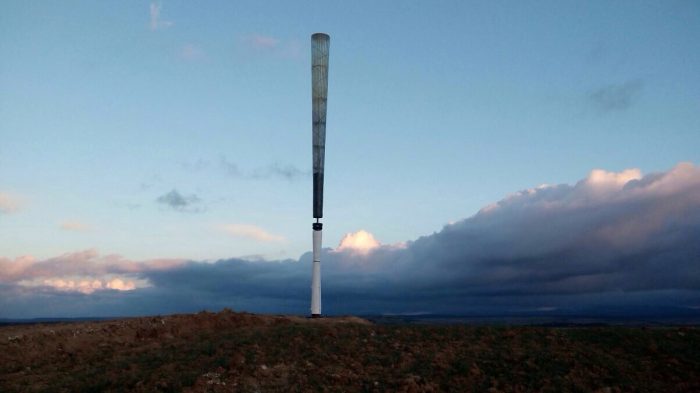 Bladeless “Vortex” Wind Turbine Could Cost Up To 40% Less Than Standard Windmills