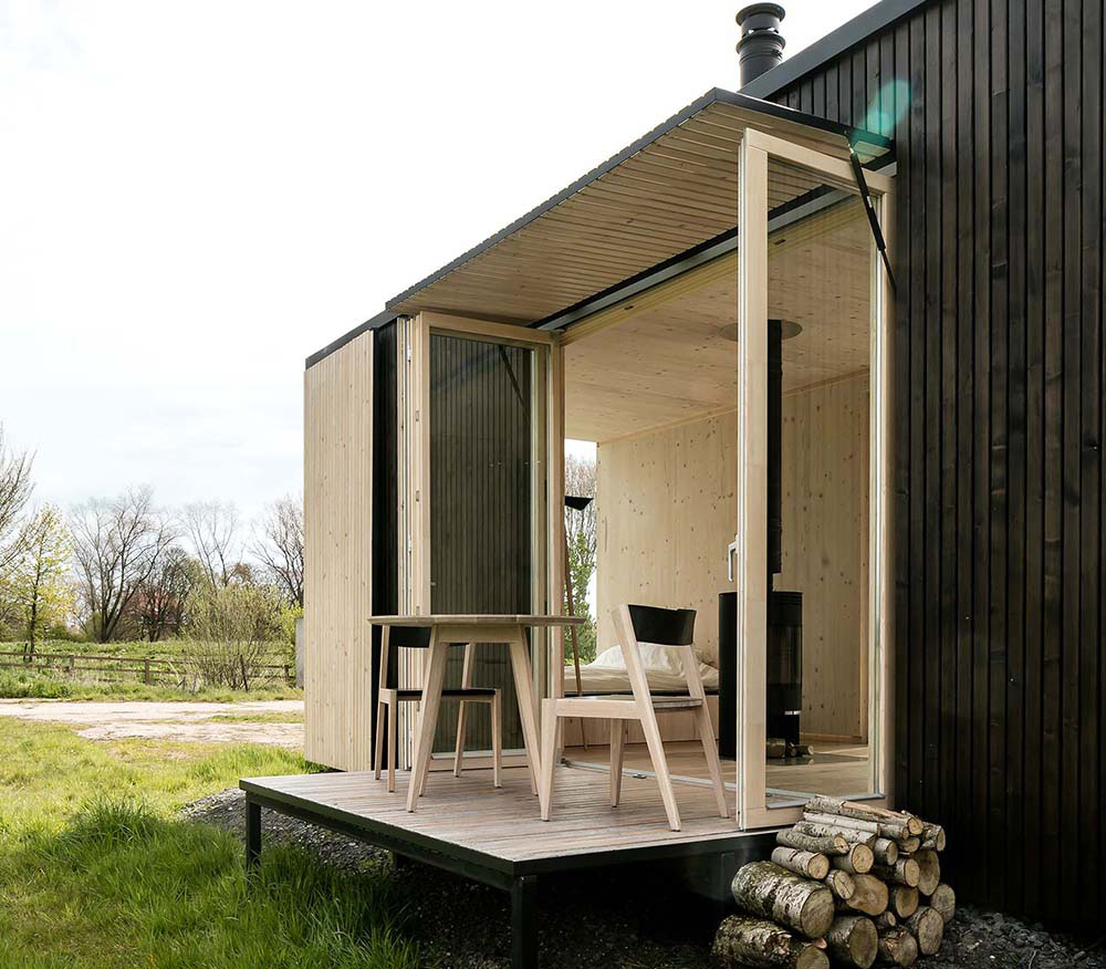 Ark Shelter Tiny Home Provides Luxury Off Grid Living