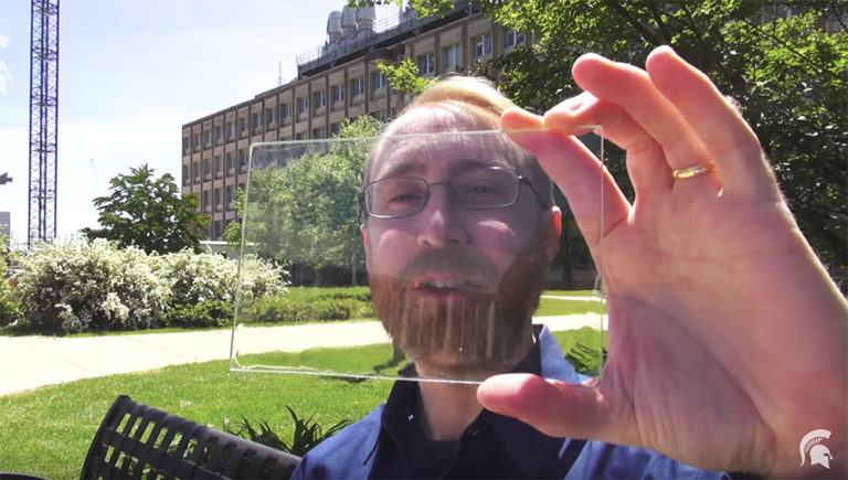 transparent solar panels