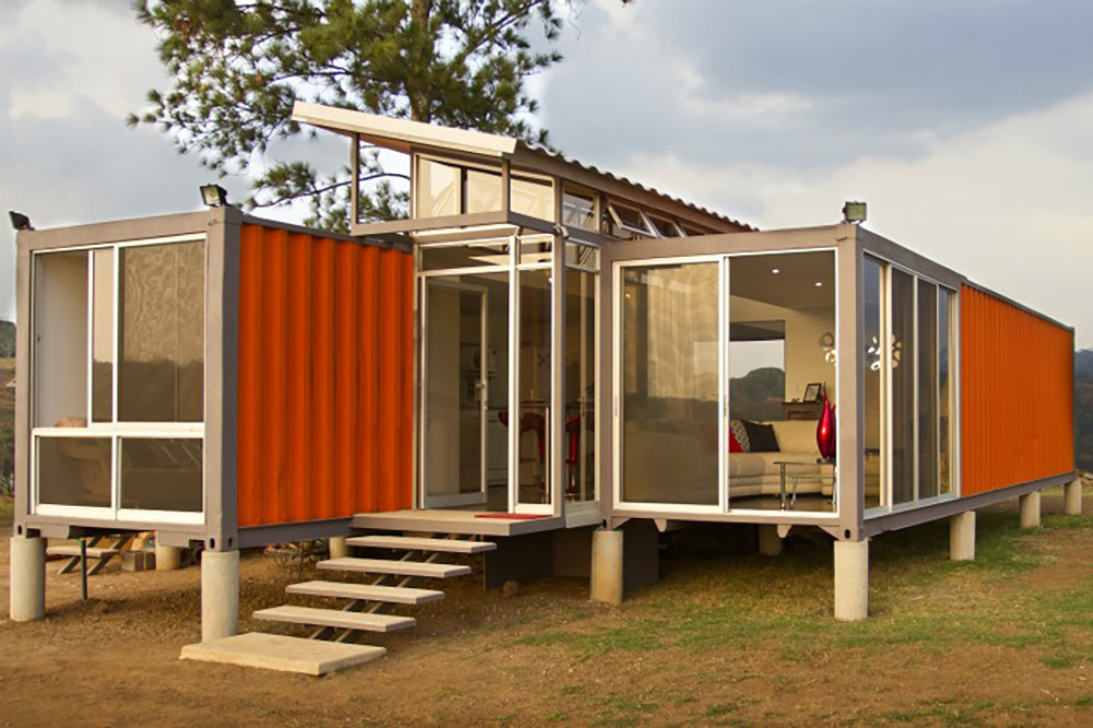 Sensational Home Built On A Budget With Discarded Shipping Containers