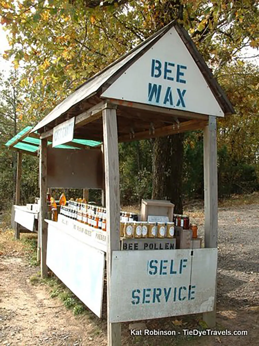 roadside honey stand