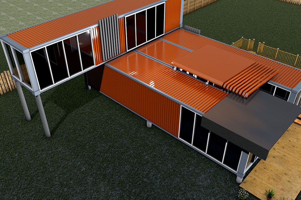 Shipping container home for sale