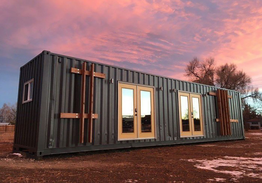 Shipping container home