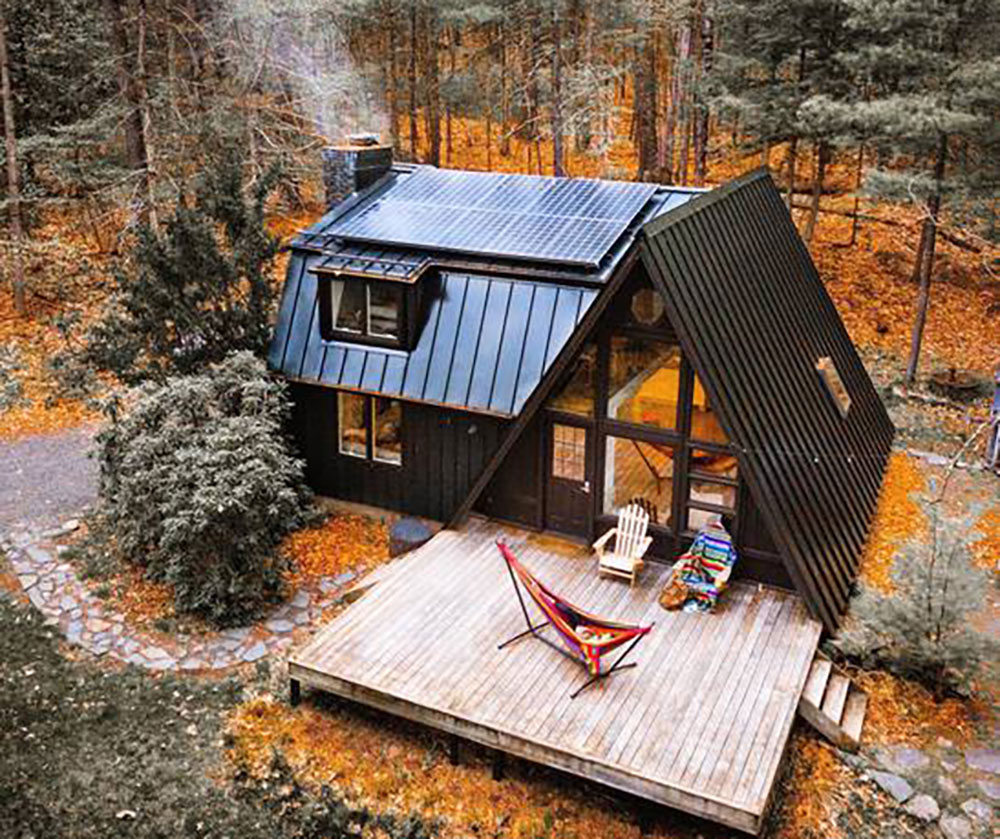 off grid cabin