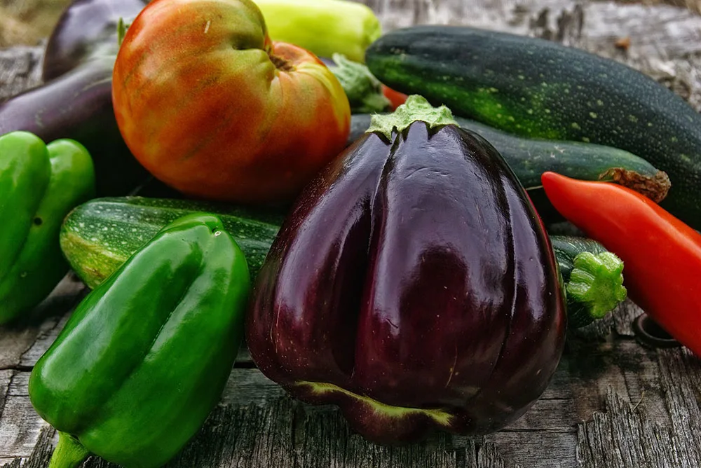 Storing homegrown vegetables