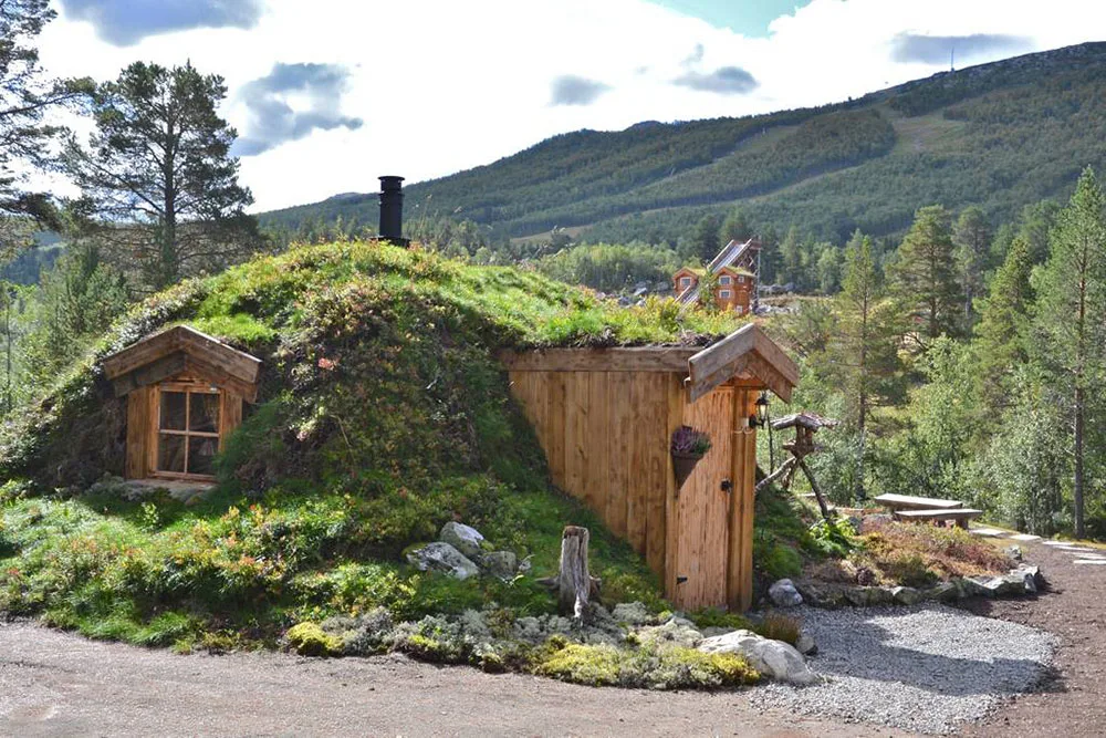 Hobbit tiny cabin