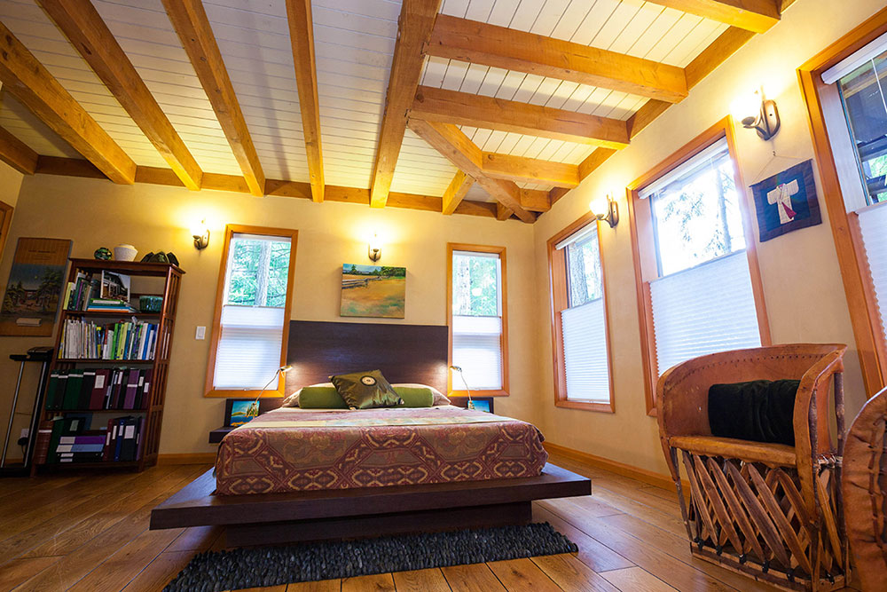 Studio cabin bedroom