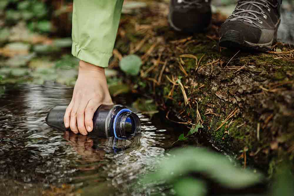 Finding water in the wild