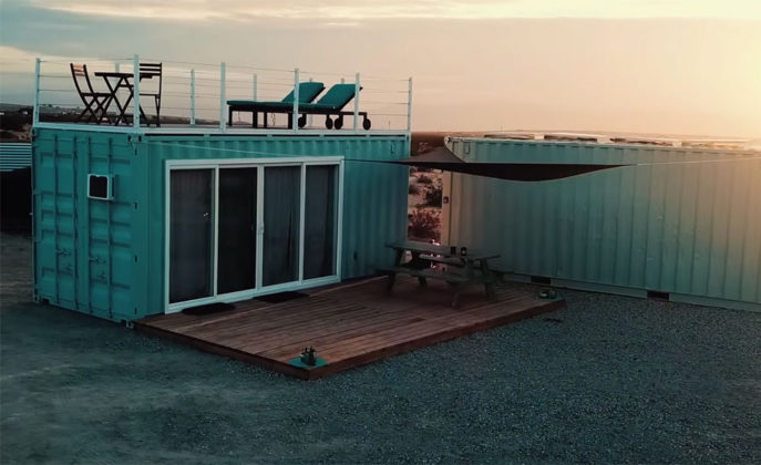 Off Grid Shipping Container Home In California - Off Grid World