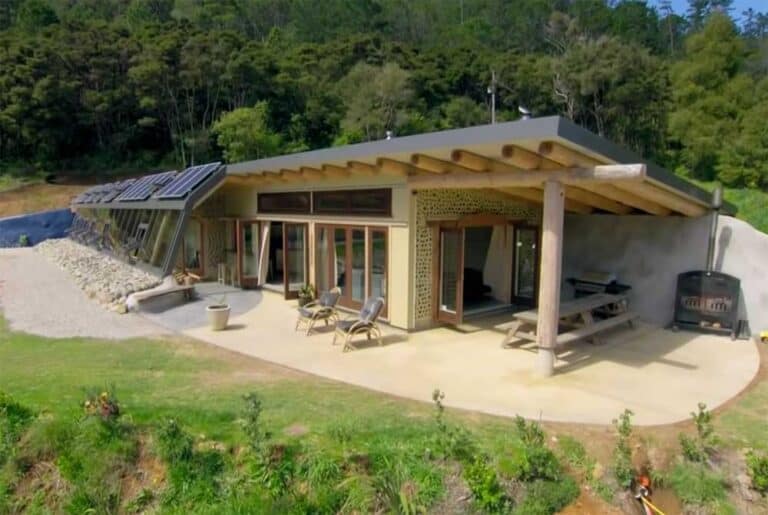 Discover A Remarkable Earthship Home In New Zealand