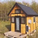 Off grid tiny cabin